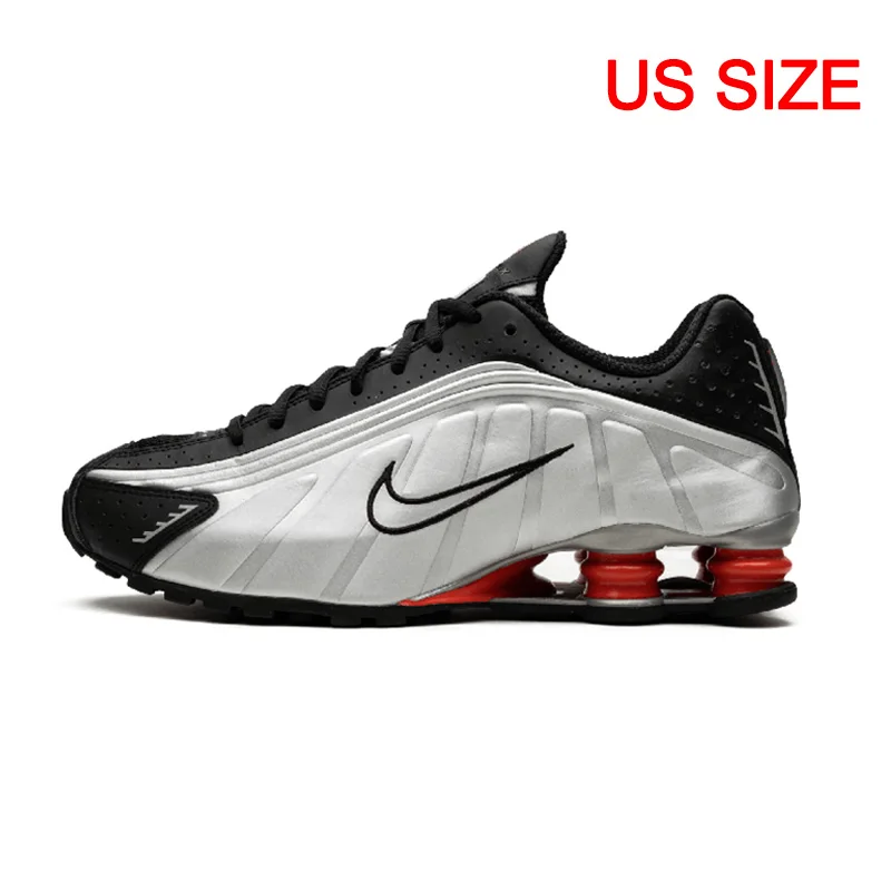 Original New Arrival NIKE SHOX R4 Running shoes Men's Sneakers - Цвет: BV1111008