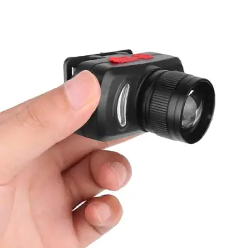 

HiMISS 2 in 1 High Bright LED XPE + Red Blue Light Headlight Flashlight Head Lamp for Outdoor Camping Hiking Night Fishing Light