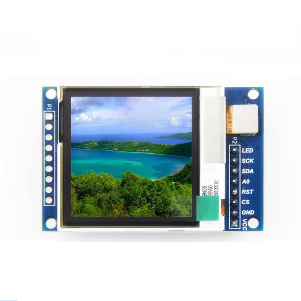 Дисплей Taidacent видимый на солнце 5 В 1 6 дюйма SSD1283A 130*130 пикселей RGB 65K 4 провода SPI Tft ЖК