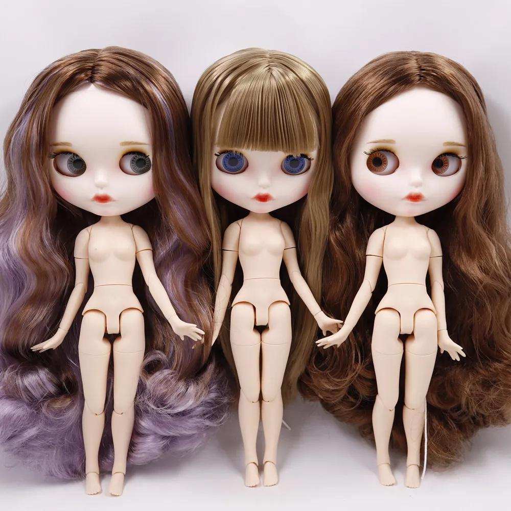 ICY DBS Blyth Doll No. 4 curved lips Matte face With Eyebrow Joint body 1/6 bjd anime,bjd dolls