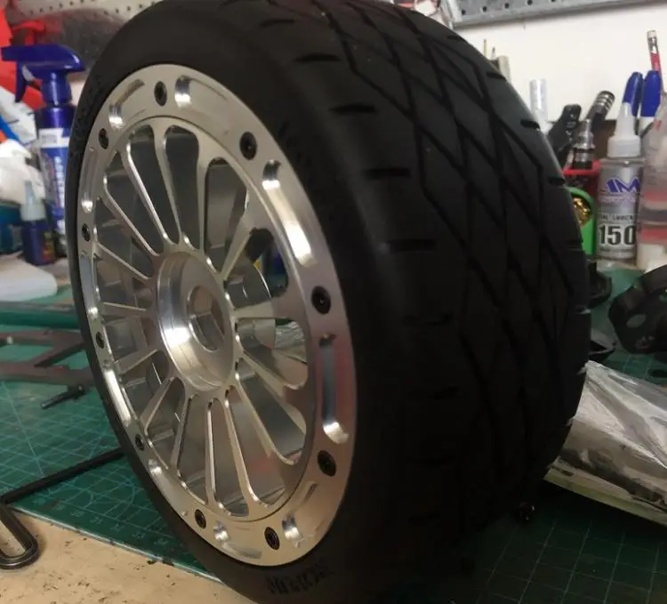 Rovan F5 4WD на дороге MCD XS5 1/5 на дороге шины запасные части комплект кругов сплав обод бедлок из сплава 89053