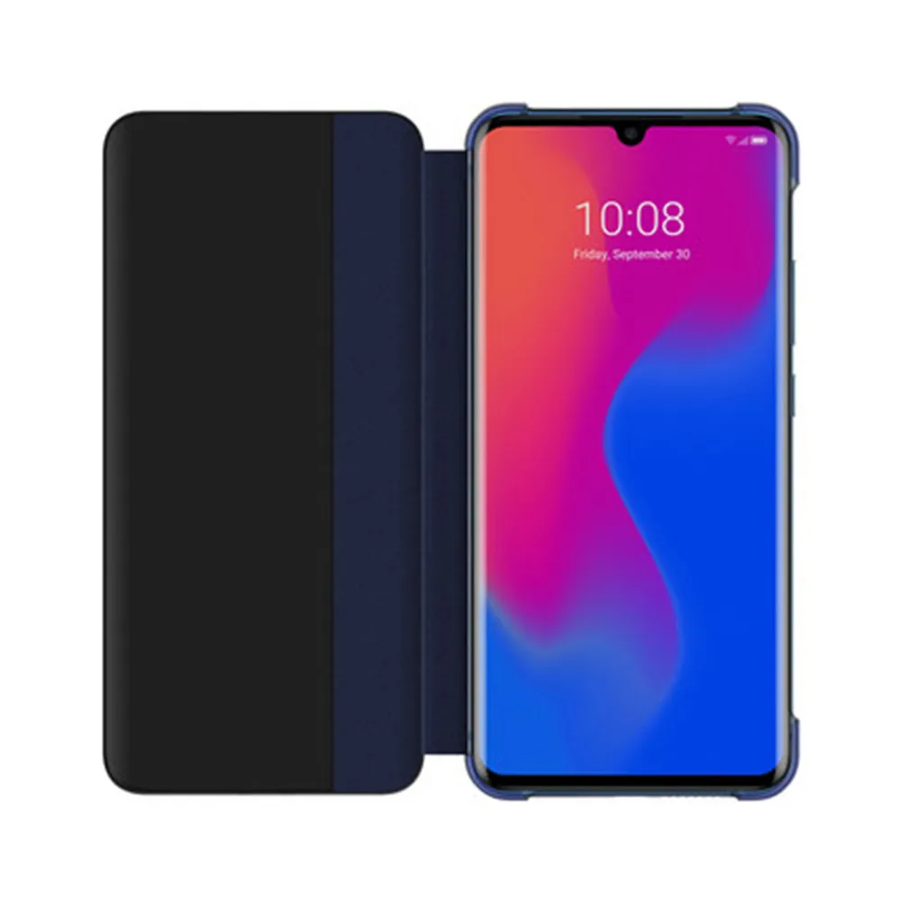 

Leather Flip Case Protective Cover for ZTE AXON 10 Pro Ultra Thin Original Phone Shell Auto Sleep Wake Up Cover