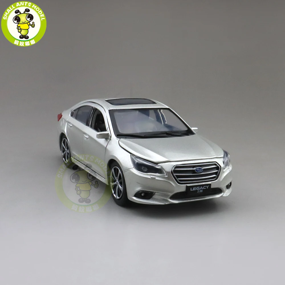1/32 Jackiekim Subaru LEGACY литая под давлением Модель автомобиля игрушки Детский звуковой светильник вытянуть назад Подарки