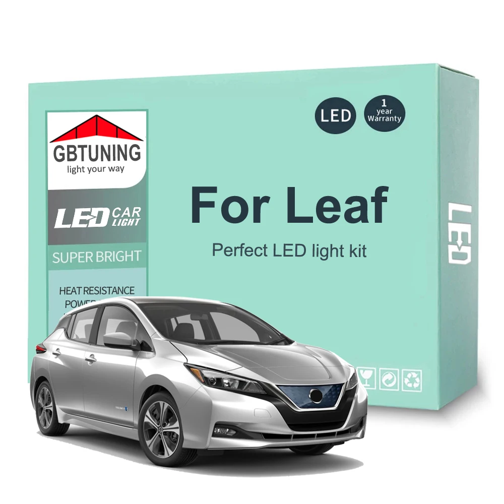 LED Interior Light Bulb Kit For Nissan Leaf ZE0 ZE1 2010-2016 2017 2018 2019 2020 2021 Car Map Dome Trunk Lamp Canbus No Error | Автомобили