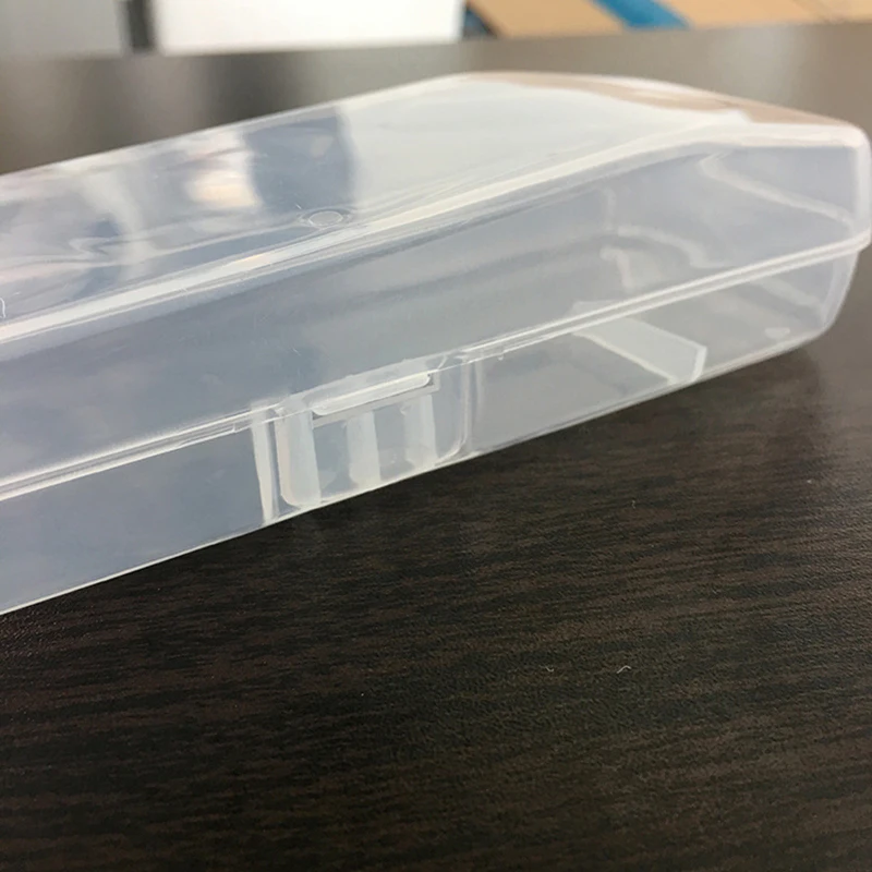 Men Universal Shaver Storage Box Handle Box Full Transparent Plastic Case Razor Boxs Eco Friendly PP