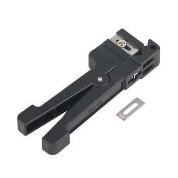 

Coaxial Cable Stripper 45-165 Fiber Optic Stripper Transverse Beam Tube Open and Stripping Knife