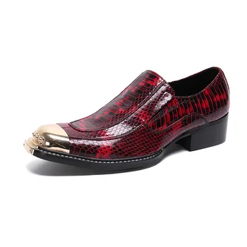 

Zapatos De Hombre Loafers Men Genuine Leather Japanese Style Pointed Steel Toe Shoes Man Loafer Full Grain Leather Cow Leather