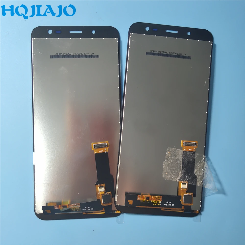 5 шт./лот lcd s для samsung J600 J6 Отрегулируйте lcd дисплей сенсорный экран дигитайзер в сборе для samsung Galaxy J6 J600F железо