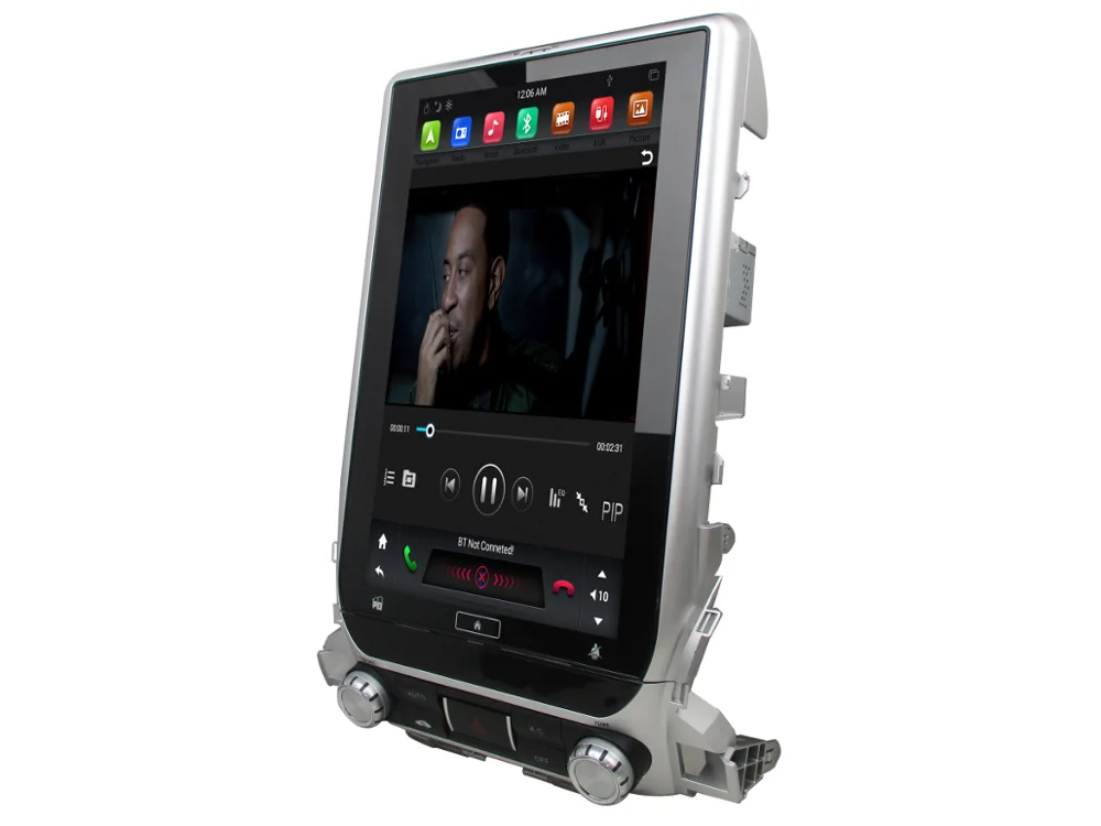 Tesla android 9,0 автомобильная аудиосистема Для Land Cruiser LC200 с 13,3 дюймовым PX6 зеркальным соединением carplay вертикальный экран радио gps