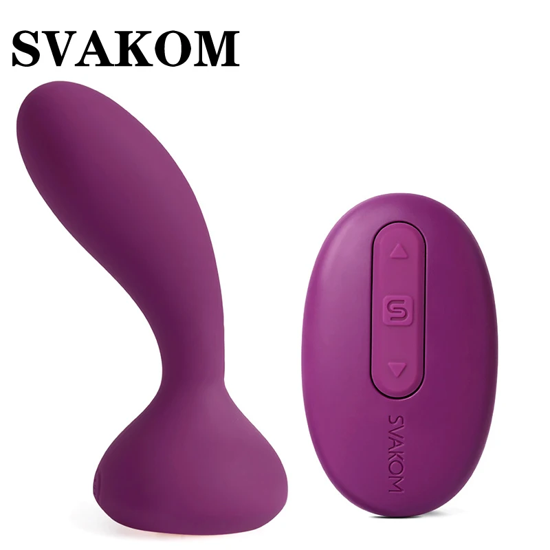 Masturbation supplies SVAKOM Julie wireless remote control vestibular massager men and women share prostate anal plug sex toys | Красота и