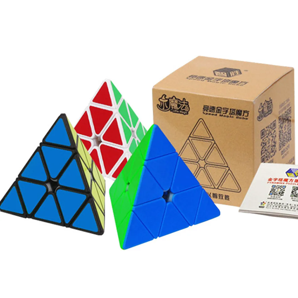 Yuxin Little Magic Кубик Рубика Пирамида Куб 3x3 Треугольник 3x3x3 Cubo Magico Speed Cube