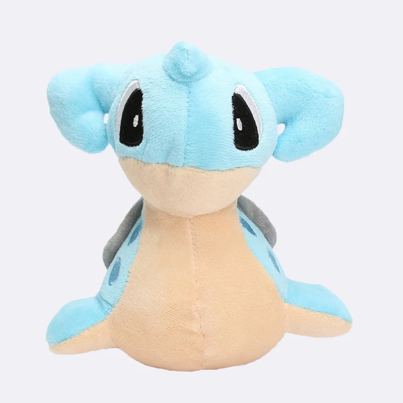 10-20CMplus Cubone Chespin Froakie Marill Jirachi Lucario Chikorita Oddish Togepi Fennekin Lugia Sylveon Snorlax Ampharos Toys - Цвет: Lapras 12CM