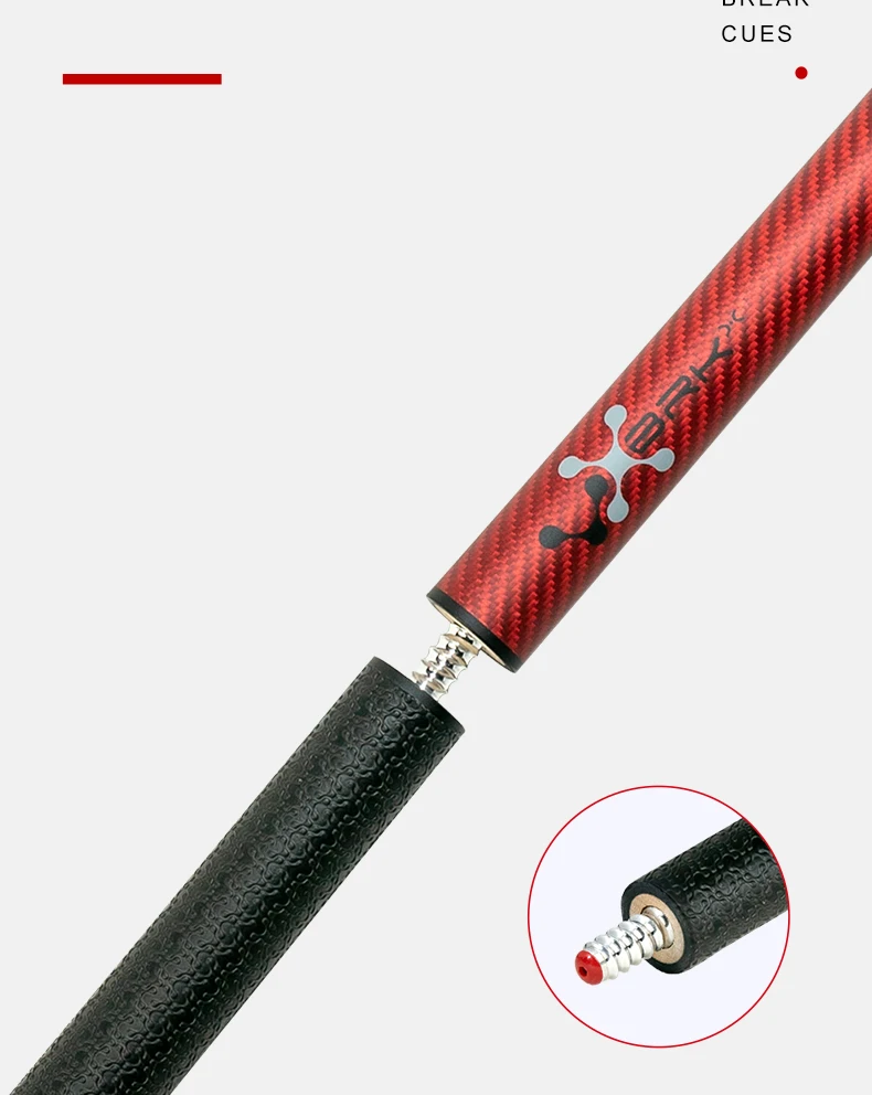 Original POISON Billiards Punch&Jump Cue 13mm Tip 147cm Length Professional North American Shaft Bakelite Tip Billard Break Jump