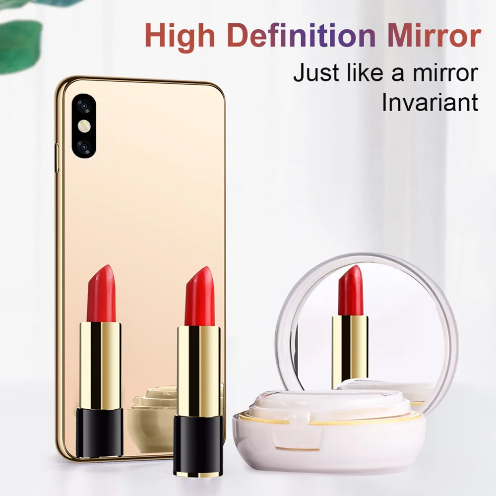 KISSCASE Tempered Glass Case For Samsung Galaxy S10 S9 Plus Luxury 5G S10E Plating Mirror Cover |