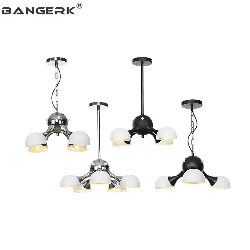 

Nordic Design Pendant Lights Iron Loft Style Lamp Modern LED Hanging Light Fixtures For Living Dining Room Home Decor Lighting