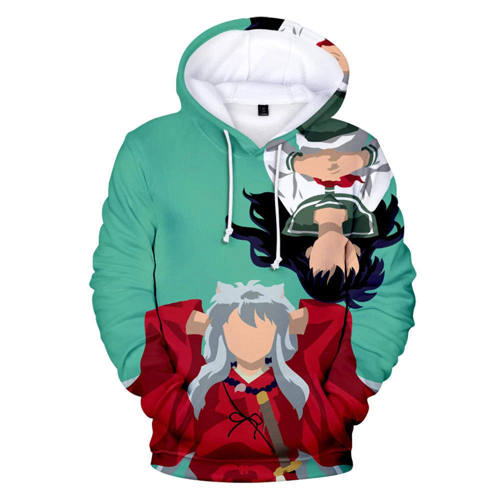 Горячая Распродажа 3D Аниме толстовки Inuyasha героев из мультфильмов аниме манга Inuyasha Толстовка Для мужчин/wo Для мужчин и детей с длинными рукавами для мальчиков и девочек прикольная верхняя одежда