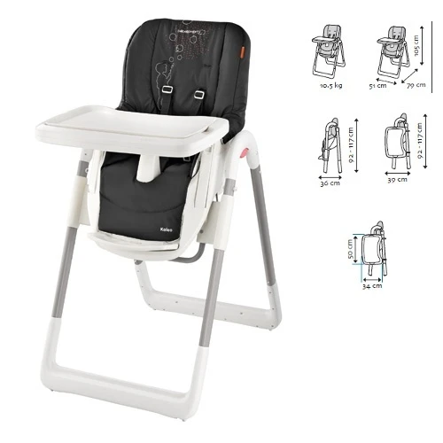 Stool For Feeding Bebe Confort Kaleo Black Highchairs Aliexpress