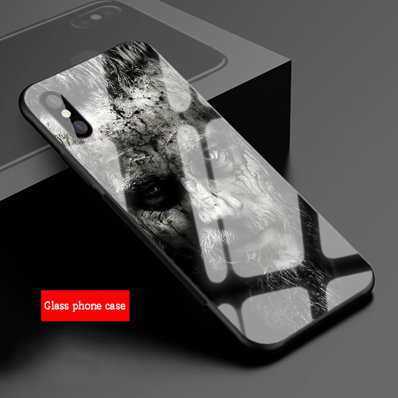 Ragnar Lothbrok Vikings закаленное стекло для телефона чехол для iPhone 6 6plus 7 7 plus 8 8plus 5 5S SE X XS XR XS Max