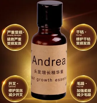 

2bottles Huile Essentielle Essential Oils Andrea Hair Growth Loss Liquid Dense Fast Sunburst Grow Restoration Pilatory