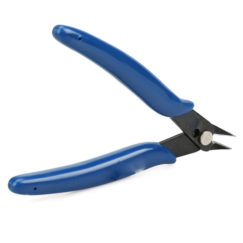 2 цвета провода Кабельные плоскогубцы Сторона Snips кусачки ручные инструменты для удаления шероховатых или неровных краев на штампах