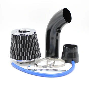 

Universal Car Turbo Cold Air Intake System Modified Aluminum Tube Kit General 76mm/3inch Mushroom Head
