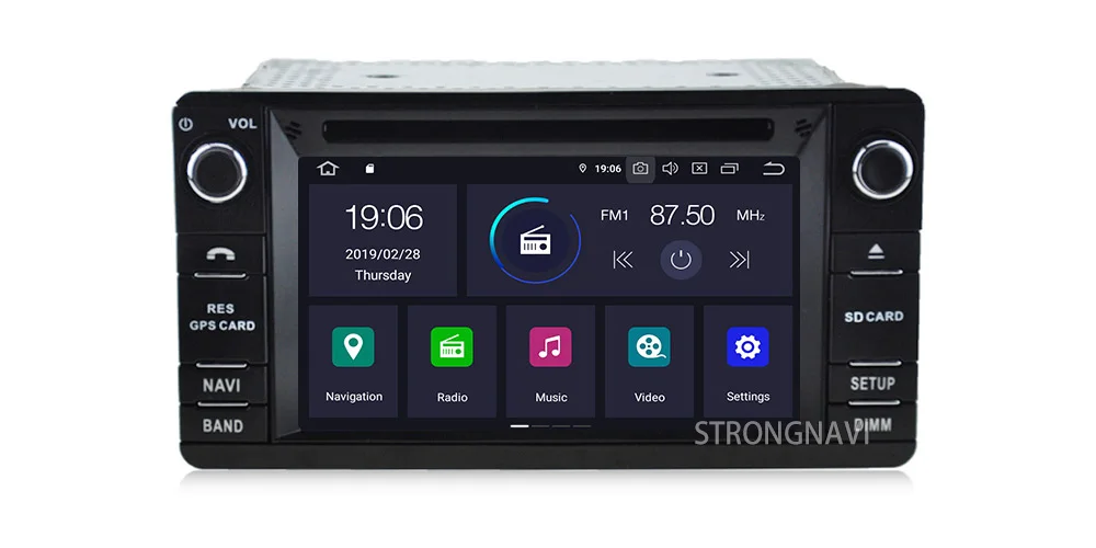 Flash Deal 4G 64G Android 9.0 Car DVD Multimedia Player For Mitsubishi OUTLANDER XL With Radio WIFI Bluetooth GPS Navigation 3