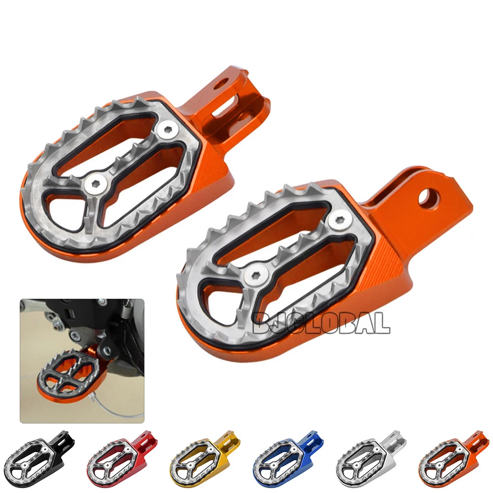 

For Honda CRF230 L CRF 230L 2003-2009 CRF 230F CRF 230 F 2005-2015 Motorcycle CNC Dirt Bike Foot Pegs Pedal Footrest Footpeg
