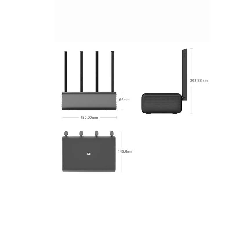 Wi Fi роутер Xiaomi Mi Router Pro 2600 Мбит/с 4 антенны 2 ГГц 5 0 ГГц|Беспроводные роутеры| |