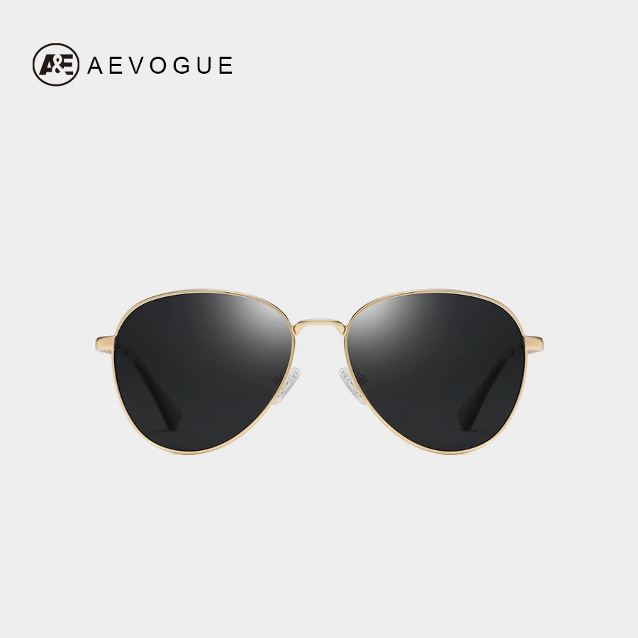 Солнцезащитные очки AEVOGUE AE0764 унисекс поляризационные с розовыми прозрачными
