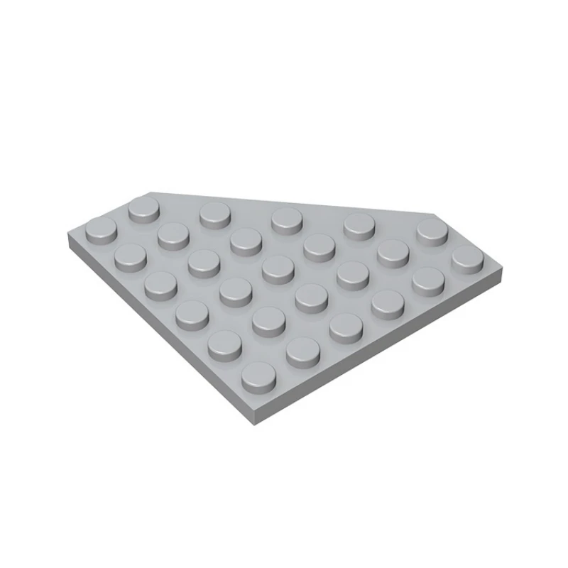 Vendita Blocchi Di Edifici 6106 Wedge Plate 6X6 Cut Corner Bricks Collezioni Bulk Modulari Gbc Giocattoli Per Moc Tecnico 1 Pz