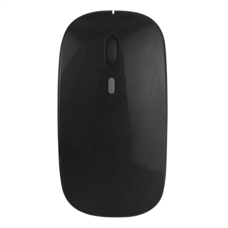 Black B Портативная 2,4G USB Беспроводная мышь Бесшумная ультратонкая оптическая перезаряжаемая 1000 dpi Встроенная 400мА заряжаемая литиевая батарея - Цвет: Black B