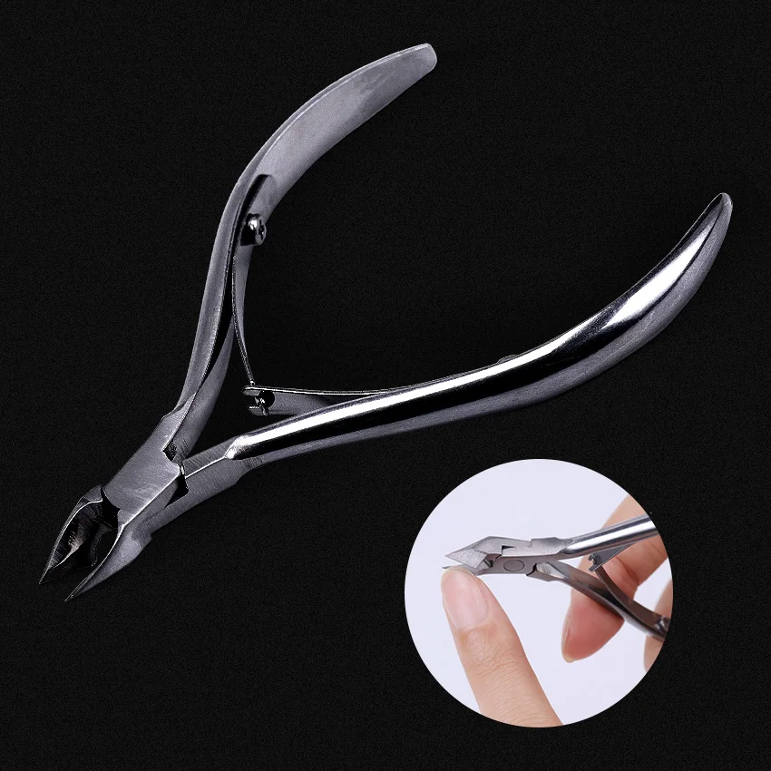 1PC Cuticle Nippers Nail Manicure Scissors Cuticle Clippers Trimmer