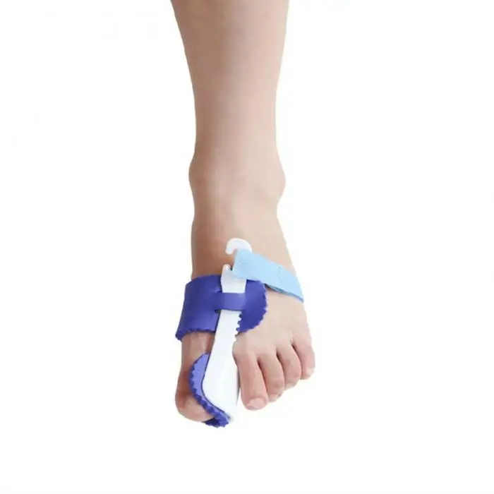 1 пара разделитель пальцев распрямитель Bunion Hallux корректор для косточки на ноге шина ортопедический, облегчающий боль подтяжки инструмент для ухода за ногами JS11