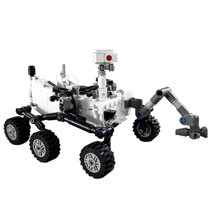 

Space Station Rocket Lunar Lander Curiosity Rover Shuttle Ship Model Building Blocks lepined Bricks Toys DIY Children Gifts