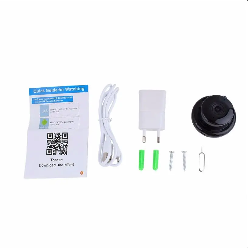 

V380 security monitoring mobile APP remote monitoring webcam