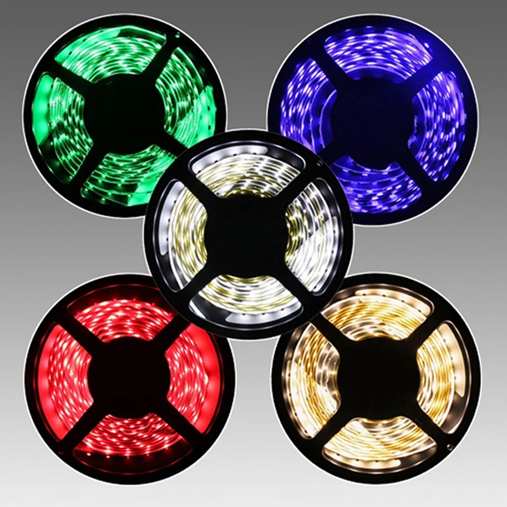 VIPMOON LED Strips Light 12V RGB led Lights 2835 Decoration BackLight Lamp Luminous String for Room Decor Ambilight | Лампы и