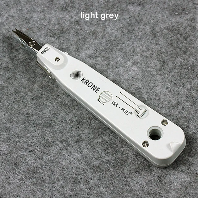 Punch Down Tool Per Reti - Attrezzo Inseritore Cavi Con Testa In Acciaio - Foto 14