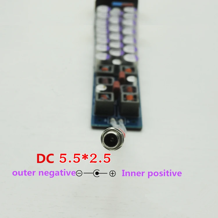 TeraDak Pro 선형 전원 공급 장치 변환 모듈 MAC MINI/Macbook/실버 도금 와이어 + 트리플 필터 사용 DIY DC12V