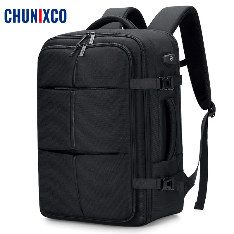 CHUNIXCO Мужской Дорожный рюкзак расширяемый большой объем подходит для ноутбука 17