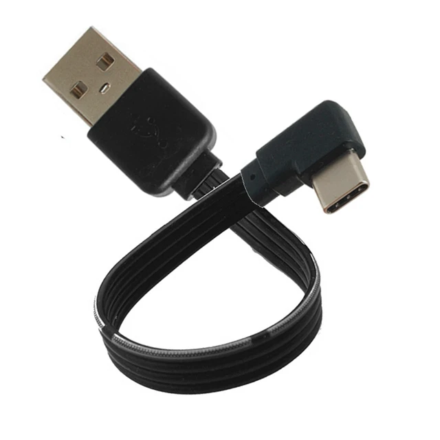 USB-C Type C 90-Degree Angled Data Cable