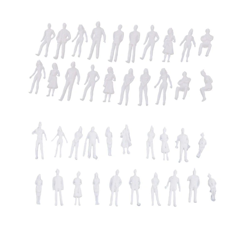 40pcs miniature figure 1/50 1/100 Architectural human scale diorama model ABS plastic people 40pcs miniature figure 1/50 1/100 Architectural human scale diorama model ABS plastic people