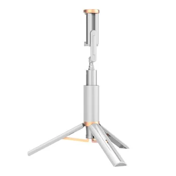 

Mini Portable Universal Live Streaming Home Travel Stretchable Bluetooth Wireless Outdoors Aluminium Alloy Selfie Stick Tripod