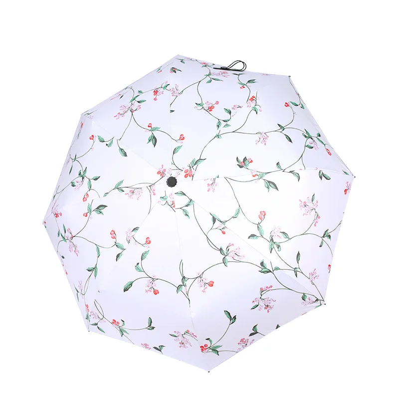 

Pocket Mini Umbrella Anti UV Paraguas Sun Umbrella Rain Windproof Light 3/5 Folding Portable Umbrellas for Women Men