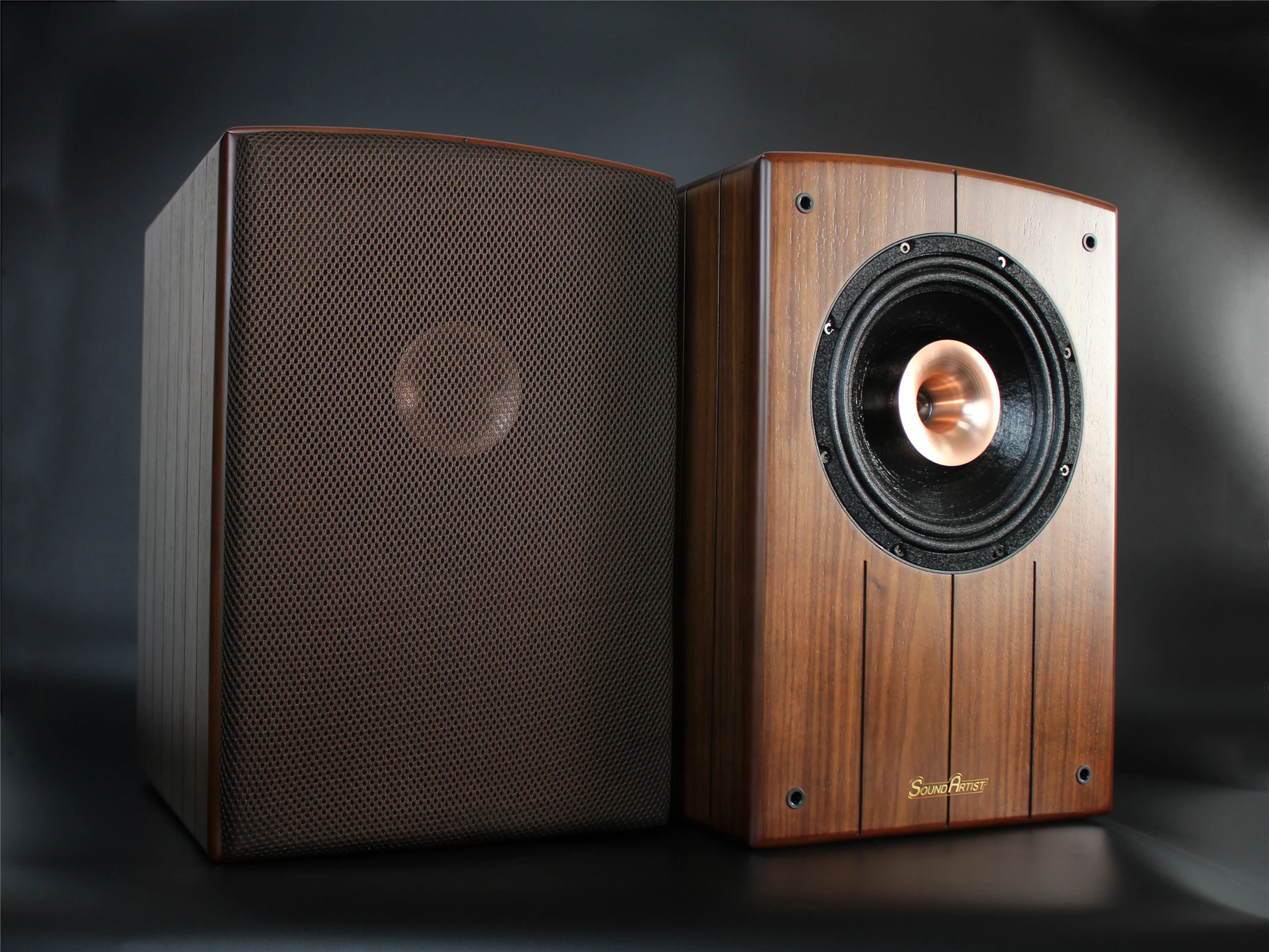 Soundartist Sc8b 8 インチ同軸スピーカーハイファイ本棚スピーカーペア 本棚スピーカー Aliexpress