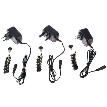 

Universal 3-12V Adjustable AC/DC Power Adapter USB Charger 1.2A 12W Power Supply