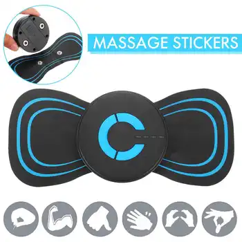 

Portable Mini Electric Back Neck Shoulder Body Massager Cervical Massage Stimulator Pain Relief Charging Massager
