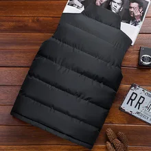 Осень и зима стиль хлопковый жилет мужской модный жилет повседневное пальто мужской хлопковый жилет приталенное нижнее белье одежда
