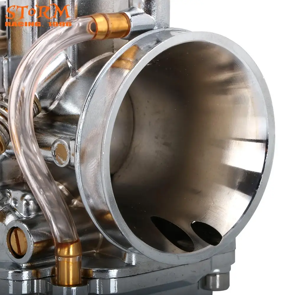 Мотоцикл Белый кабель дроссель Карбюратор Carb Carburador для PWK 28 30 32 34 Скутер ATV Quad Pit Горный мотоцикл 75-300CC двигатель