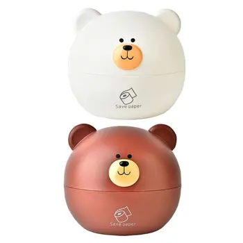 

Cute Cartoon Bear Tissue Box Roll Paper Storage Case Holder Napkin Container