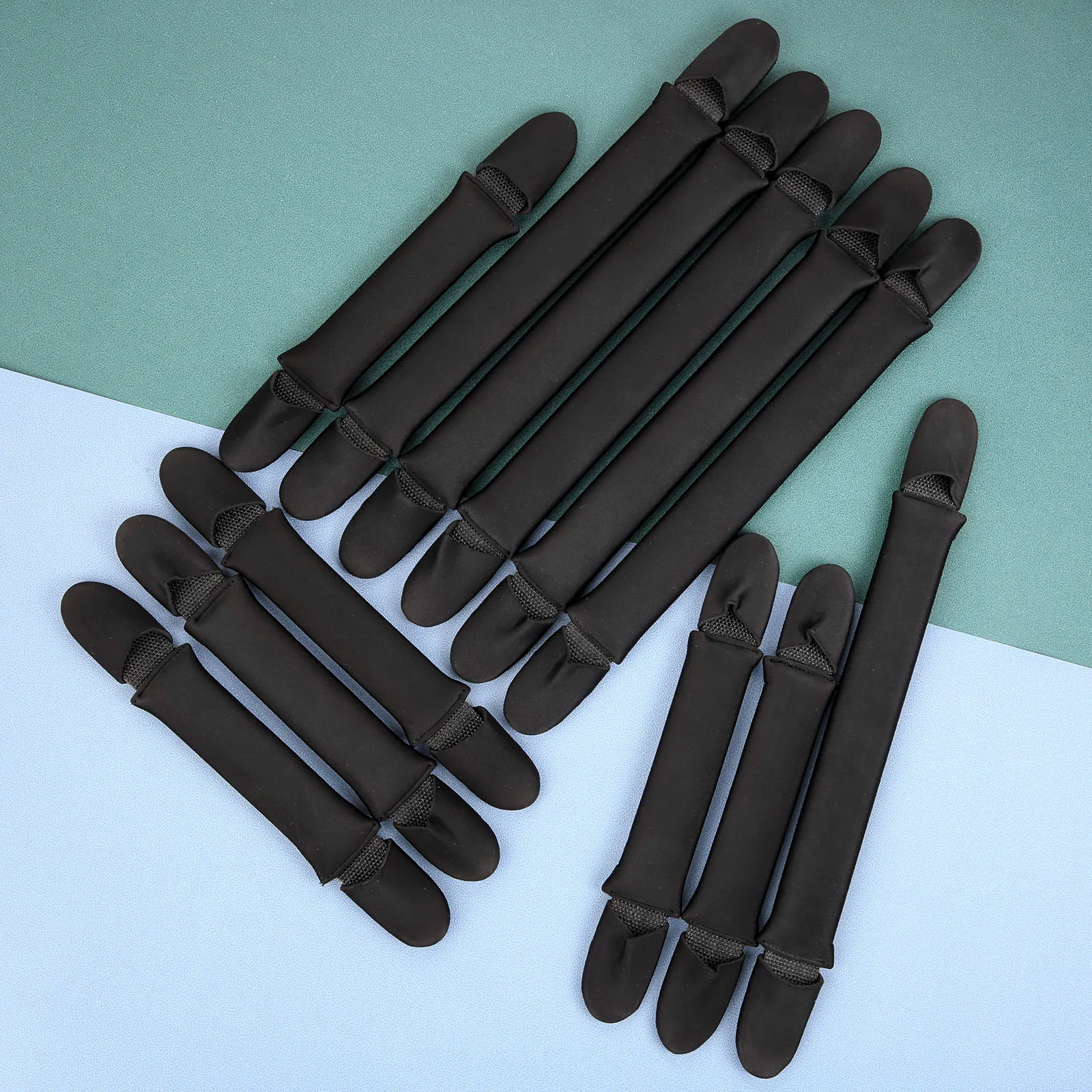 6pcs Surfboard Handle Neoprene & PU Black Soft Handles Surfing Board Surf Rescue Boards Accessories Durable